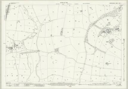 Warwickshire XXIII.11 (includes: Churchover; Cosford; Harborough Magna; Newton and Biggin) - 25 Inch Map
