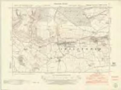 Yorkshire CV.NW - OS Six-Inch Map