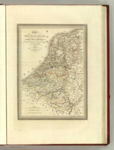 Carte du Royaume des Pays-Bas.