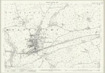 Devon L.14 (includes: Holsworthy Hamlets; Holsworthy; Pyworthy) - 25 Inch Map