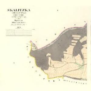 Skalitzka (Skaliczka) - m2728-1-001 - Kaiserpflichtexemplar der Landkarten des stabilen Katasters