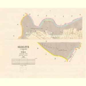 Sedlitz - c6797-1-001 - Kaiserpflichtexemplar der Landkarten des stabilen Katasters