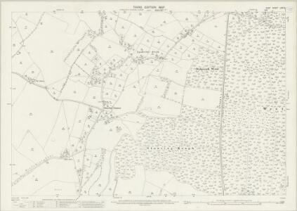 Kent LXVI.6 (includes: Elmsted; Lyminge; Stowting) - 25 Inch Map