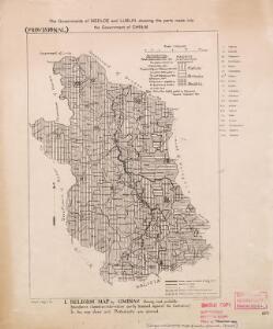 Religion and language maps of Lublin province, Poland no.01