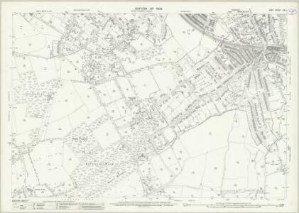 Kent XV.4 (includes: Beckenham; Bromley) - 25 Inch Map