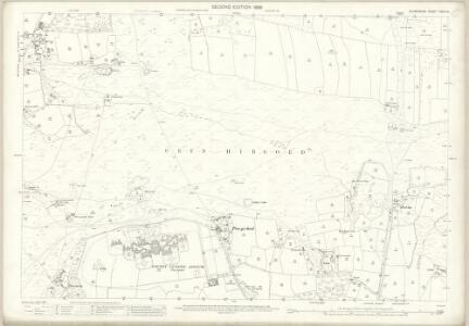 Glamorgan XXXIV.16 (includes: Coety Higher; St Brides Minor) - 25 Inch Map