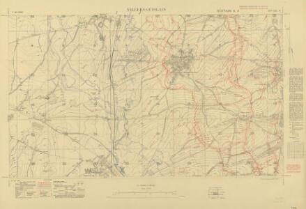 Trench Maps of the Battle Front in France and Belgium,  Villers-Guislan
