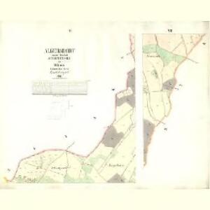 Algersdorf - c8314-1-005 - Kaiserpflichtexemplar der Landkarten des stabilen Katasters
