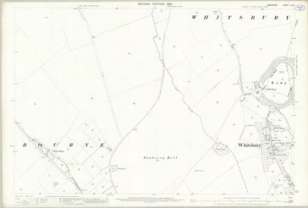 Hampshire and Isle of Wight LIV.6 (includes: Rockbourne; Whitsbury) - 25 Inch Map