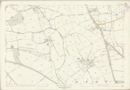 Worcestershire XXXIV.14 (includes: Norton Juxta Kempsey; Stoulton; White Ladies Aston; Whittington) - 25 Inch Map