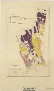 Geologiske kart 22: Geologisk kart over det østlige af Hamar Stift