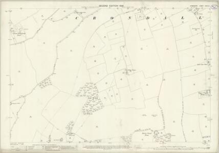Hampshire and Isle of Wight XXVIII.2 (includes: Crondall) - 25 Inch Map