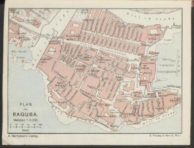 Plan von Ragusa
