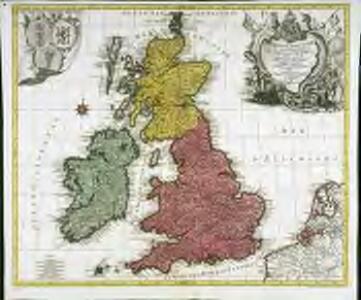 La Grande Bretagne ou les royaumes d'Angleterre et d'Ecosse comme aussi le royaume d'Irlande