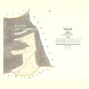 Wilkau - c8702-1-003 - Kaiserpflichtexemplar der Landkarten des stabilen Katasters