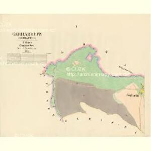 Gerhartitz (Kerhartice) - c3094-2-001 - Kaiserpflichtexemplar der Landkarten des stabilen Katasters