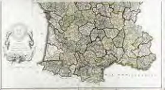 Carte de la France suivant sa nouvelle division en departements et disricts, 2