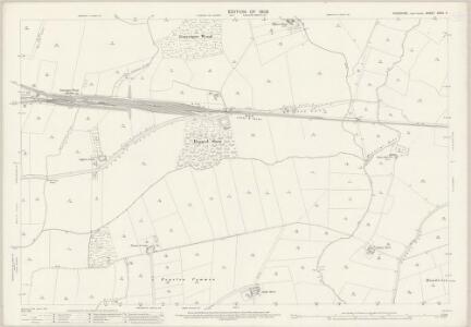 Yorkshire CCXX.11 (includes: Hambleton; Monk Fryston; Sherburn In Elmet; South Milford) - 25 Inch Map
