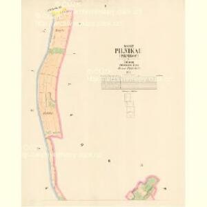 Pilnikau (Pilnikow) - c5772-2-001 - Kaiserpflichtexemplar der Landkarten des stabilen Katasters