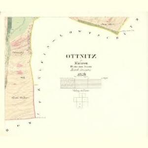 Ottnitz - m2206-1-006 - Kaiserpflichtexemplar der Landkarten des stabilen Katasters