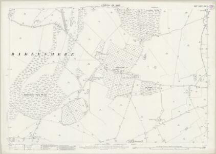 Kent XLV.10 (includes: Badlesmere; Molash; Sheldwich) - 25 Inch Map