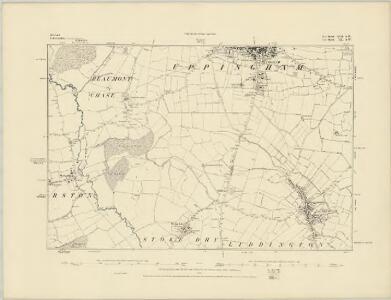 Rutland XII.NE - OS Six-Inch Map