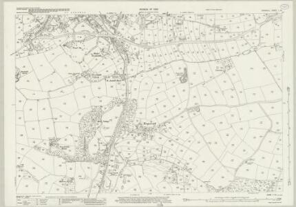 Cornwall L.12 (includes: St Austell) - 25 Inch Map