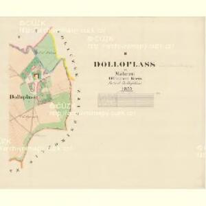 Dolloplas - m0546-1-002 - Kaiserpflichtexemplar der Landkarten des stabilen Katasters