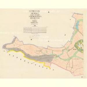 Nepřiwetz (Nepřiwec) - c5049-1-002 - Kaiserpflichtexemplar der Landkarten des stabilen Katasters