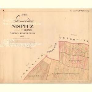 Nispitz - m1824-1-001 - Kaiserpflichtexemplar der Landkarten des stabilen Katasters