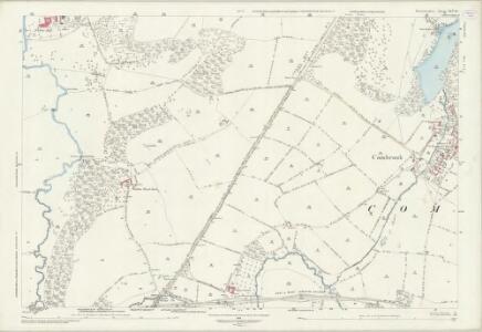 Warwickshire XLV.14 (includes: Butlers Marston; Combrook; Compton Verney; Ettington; Pillerton Hersey; Wellesbourne Hastings and Walton) - 25 Inch Map