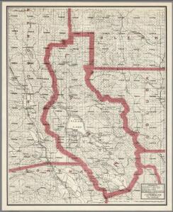Weber's Map of Lake County, California