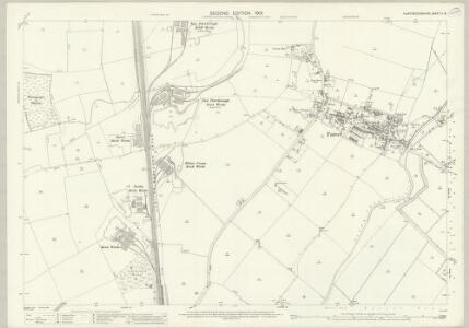 Huntingdonshire V.8 (includes: Farcet; Fletton; Stanground South; Woodston; Yaxley) - 25 Inch Map