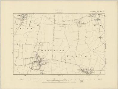 Cambridgeshire XLVI.NW - OS Six-Inch Map