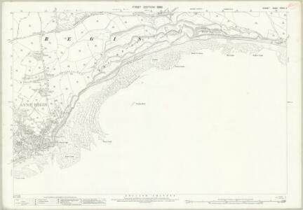 Dorset XXXVII.9 (includes: Charmouth; Lyme Regis) - 25 Inch Map