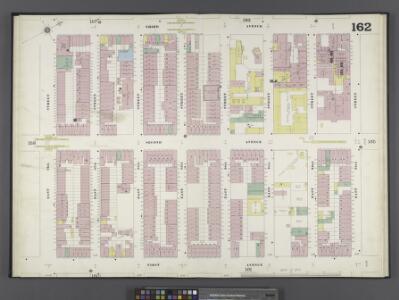 Manhattan, V. 8, Double Page Plate No. 162 [Map bounded by 3rd Ave., E. 93rd St., 1st Ave., E. 86th St.]
