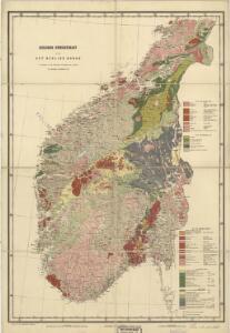Geologiske kart 11a: Geologisk oversigtskart over Det Sydlige Norge