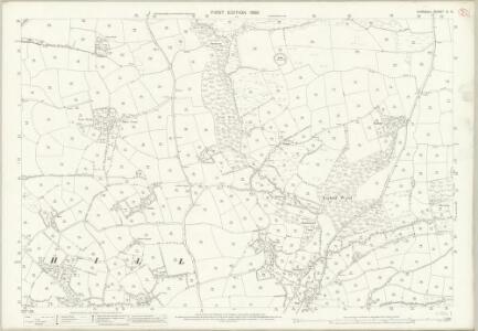 Cornwall III.12 (includes: Bude Stratton; Kilkhampton) - 25 Inch Map