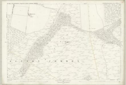Suffolk LXXVII.2 (includes: Bromeswell; Capel St Andrew; Eyke; Hollesley; Sutton) - 25 Inch Map