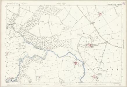 Yorkshire CXIX.1 (includes: Azerley; Clotherholme; North Stainley With Sleningford; Studley Roger; Sutton Grange) - 25 Inch Map