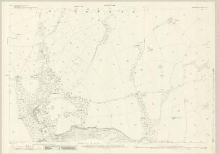 Glamorgan XLIX.1 (includes: Llantwit Major; Marcroes; St Donats) - 25 Inch Map