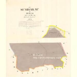 Sumrakau - m2961-1-004 - Kaiserpflichtexemplar der Landkarten des stabilen Katasters