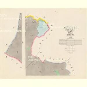 Keyzlitz (Keyzlice) - c3092-1-004 - Kaiserpflichtexemplar der Landkarten des stabilen Katasters