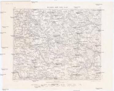 Podrobná mapa Markrabství moravského a Vévodství slezského