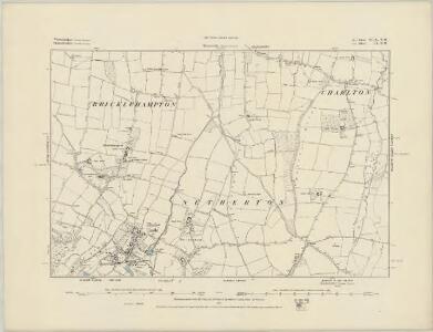 Worcestershire XLIX.SE - OS Six-Inch Map