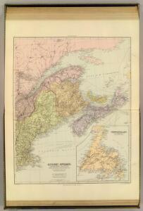 Quebec, New Brunswick, Nova Scotia, Prince Edward Id., Newfoundland.