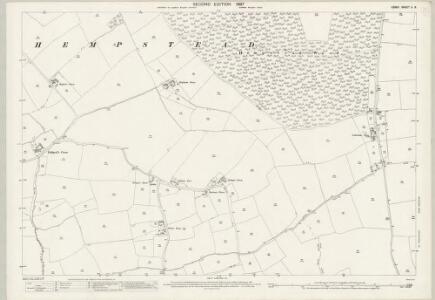 Essex (1st Ed/Rev 1862-96) X.6 (includes: Great Sampford; Hempstead) - 25 Inch Map