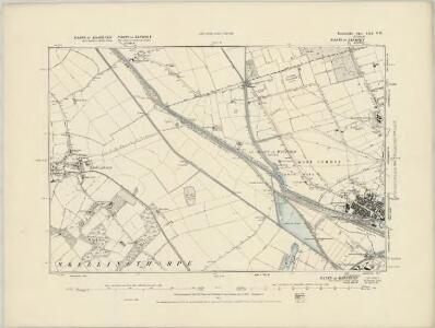 Lincolnshire LXX.SE - OS Six-Inch Map