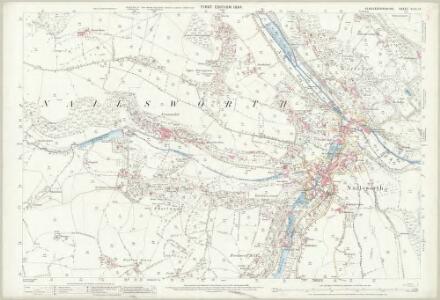 Gloucestershire XLIX.15 (includes: Horsley; Minchinhampton; Nailsworth) - 25 Inch Map