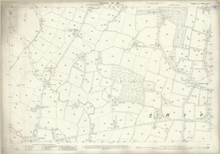 Sussex XXIV.10 (includes: Shipley) - 25 Inch Map